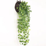 Artificial Watermelon Ivy Green Leaf Vines Fake Hanging Plants Garland 2.1m AU Green Plant