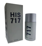 HIS 717 by Royal Fragrance 3.3 Fl oz EDT Spray for Men EDT