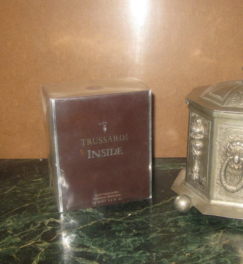 Trussardi Inside For Men EDT 100 ml 3.4 oz BNIB DISCONTINUED AUTHENTIC VERY RARE EDT