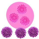 chrysanthemum Sunflower flower Candle Moulds handmade soap mold cake decorating Sunflower