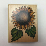 Rubber Stampede Mounted Craft Stamp Sunflower Designs 770-F Summer Floral Sunflower