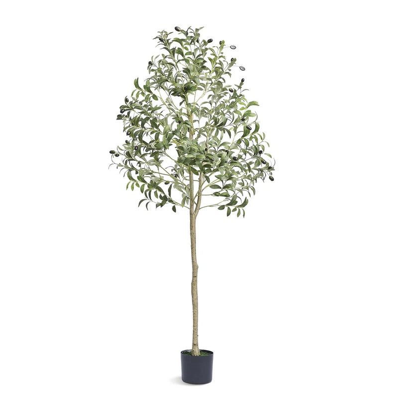 Uimoso 5 FT Artificial Olive Tree Tall Green Faux Plant with Natural Appearance Green Plant