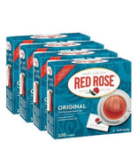 (4 pack) Red Rose Original Black Tea, 100 Ct,New Roses