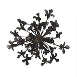24Pcs Dried Pressed Flowers, Lace Flowers for DIY Making, Black Dried Flower
