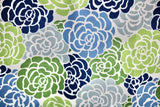 LIVI COURTYARD FABRIC UPHOLSTERY WATER & STAIN REPELLENT 55" WIDE Flowering Plants