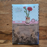 Rowood Wooden Bloom Craft Wood Puzzle Red Carnation 124 Pieces Carnation