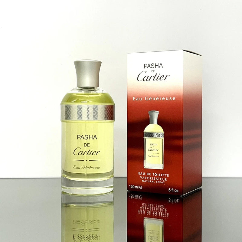 Pasha De Cartier Eau Genereuse 5oz-150ml EDT Men Spr Cologne **Vintage** (BN31 EDT