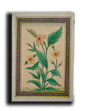 Tiny Lily  Flower Handmade Miniature Floral Painting 7.6 x 5.4 in "PN7695" Lily