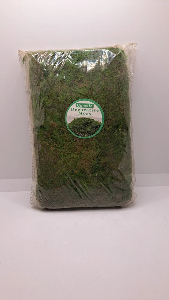 Fake Moss Artificial Green Moss Grass for Potted Plants Fairy Garden 4OZ Green Plant