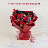 Natural Preserved & Dried 12 inch Flower Bouquet| Real Dried Flower Arrangements Dried Flower