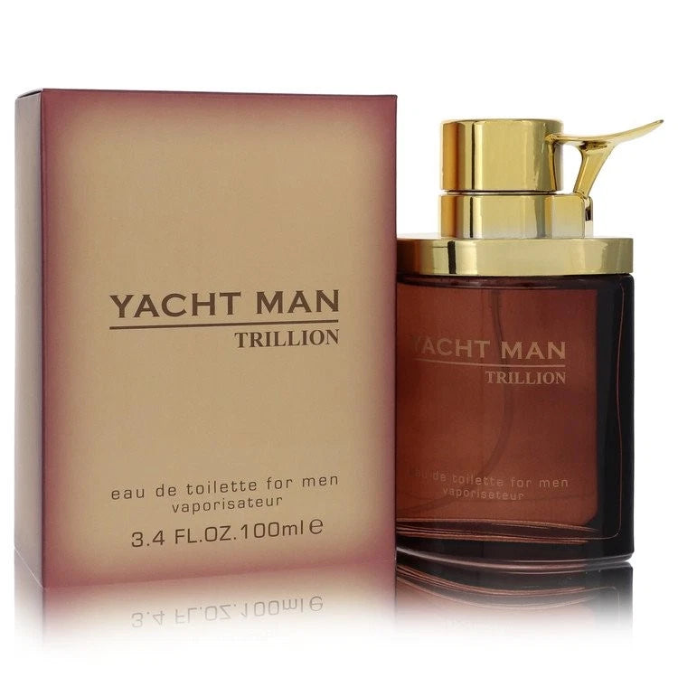 Yacht Man Trillion by Myrurgia Eau De Toilette Spray 3.4 oz for Men EDT