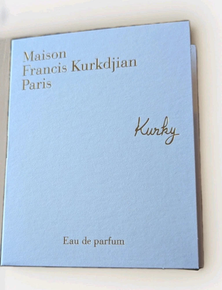 NEW Maison Francis Kurkdjian Kurky Eau De Parfum MFK 0.06oz/2ml Sample Spray EDP