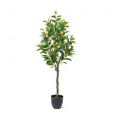 Medium Orange Tree Faux Plants And Trees Green Plant