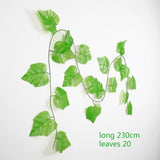 Green Silk Hanging Ivy Leaf For Home Bathroom Decoration Decor Green Plant