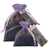 Lavender of Provence organic French lavender in organza sachets Dried Flower