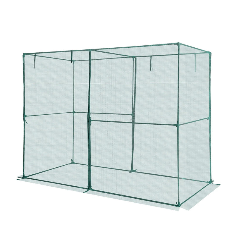 Uimoso Garden Crop Cage 7.8x3.9x5.9 ft Wind-Resistant Plant Protection Tent Garden Plants