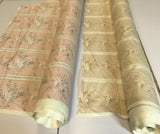 SOFT FURNISHING COTTON FABRICS : REGENCY FLORALS : $$8.00 per metre: #BM50 A.B Flowering Plants