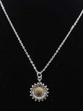 Sunflower steel pendant Sunflower