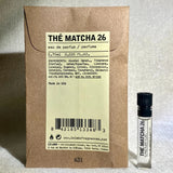 Le Labo ThŽ The Matcha 26 Eau de Parfum Sample Vial .025oz, .75mL New in Pouch EDP