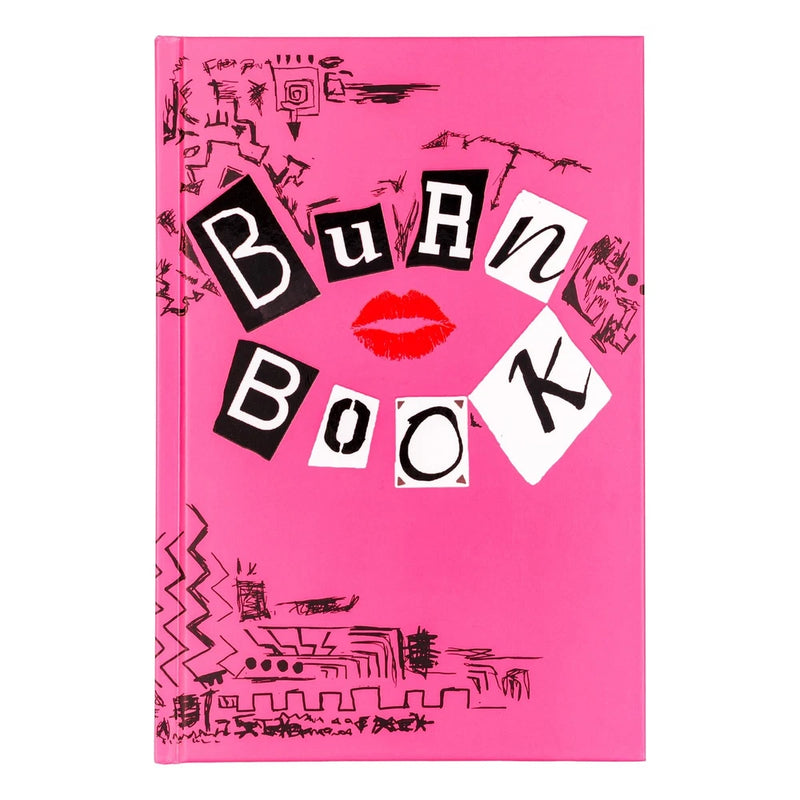 Mean Girls Burn Book Hardback Journal Roses