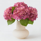 20" Real Touch Magenta Hydrangeas 4PCS Artificial Hydrangeas Latex Faux Flowe... Hydrangea