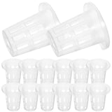 25 Pcs Hydroponic Planting Basket Container Garden Planter Net Cup Grow Pots Garden Plants