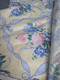P. Kaufman Floral 100% Cotton Deadstock Fabric By The Yard Flowering Plants