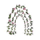 Charming Peony Flower Garland 2 2m Silk Floral Arrangement for Event Decor Peony