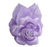 12 Silk Roses Wedding Favor Flower Corsage Pick - Lavender Bouquet
