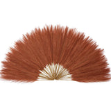 60PCS Burnt Orange Pampas, 17.7inch Terracotta Pampas Grass Decor, Fall Faux ... Pampas Grass