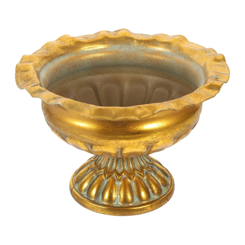Vintage Plant Pot Decorative Garden Flower Container Accessory for Tin Bucket Garden Plants