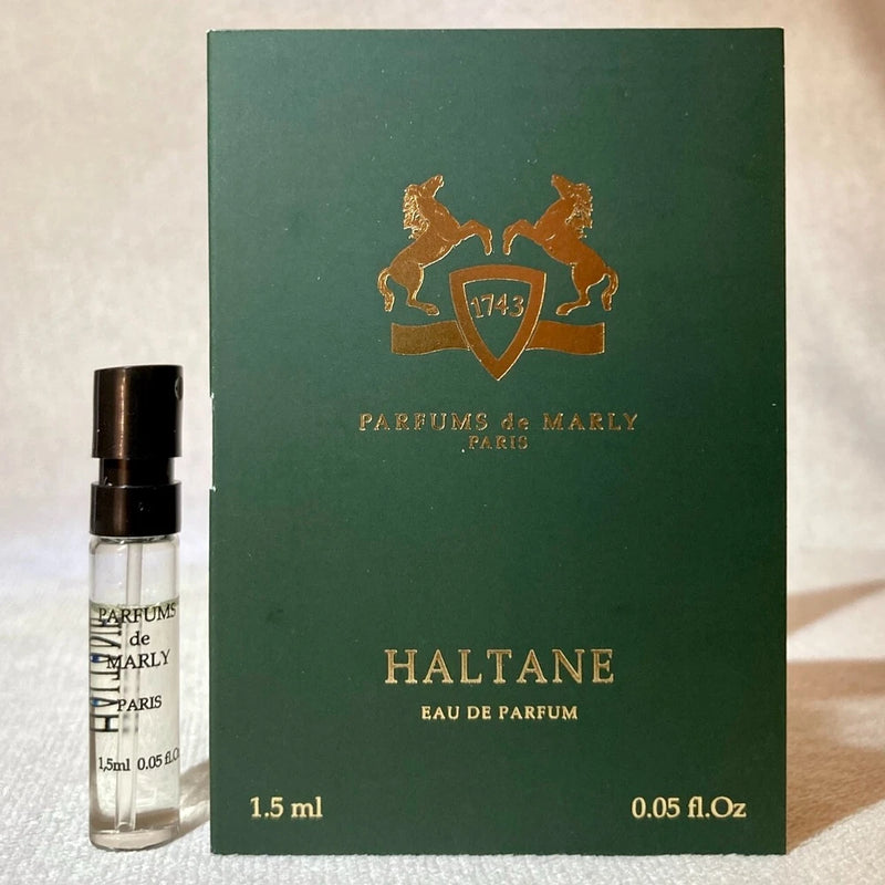 Parfums De Marly Haltane Eau de Parfum EDP Sample Spray .05oz, 1.5ml New in Card EDP
