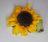 Womens Sunflower Hat Pin Accessory Sunflower