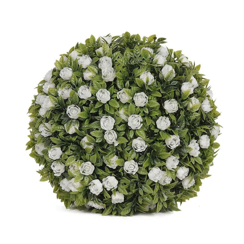 Topiary Balls Artificial Plants Green Outdoor DŽcor Green Leave Flower F0Z5 Green Plant