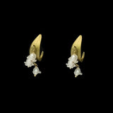 MICHAEL MICHAUD LILY OF THE VALLEY POST HOOP EARRINGS 3867 Lily