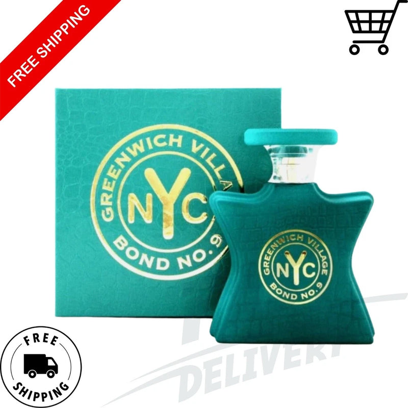 Bond No. 9 Greenwich Village Eau de Parfum Spray, Unisex, 3.3 fl oz Bouquet