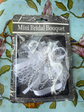 Vintage Mini Bridal Bouquet Made In USA Bakery Crafts Ohio NWT Bouquet