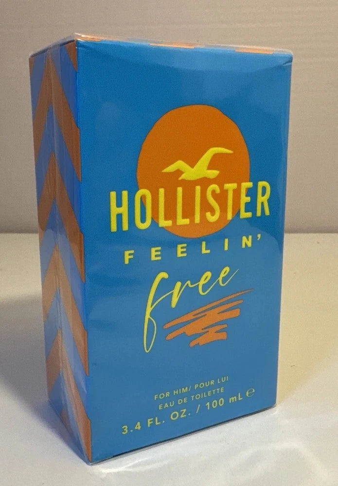 Hollister Feelin' Free for Him 3.4 oz / 100 ml Eau de Toilette EDT