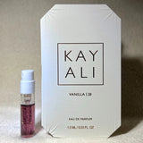 Kayali Vanilla 28 Eau de Parfum EDP Sample Spray .03oz, 1.5ml New in Card EDP