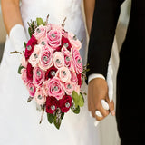 Rhinestone pins for embellishment of bridal bouquets Bouquet