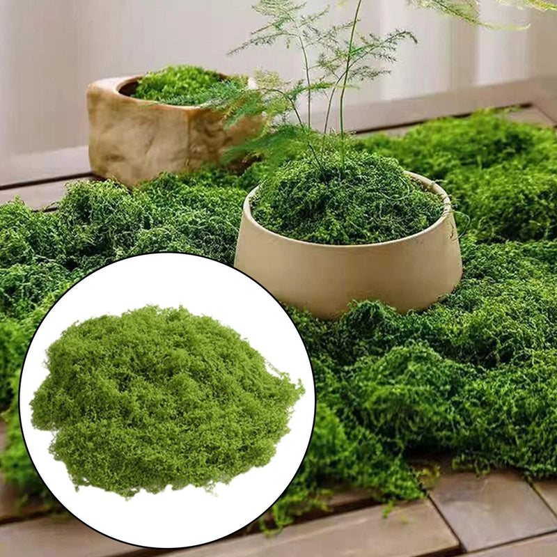 False Moss DIY Artificial Moss Block Landscaping Tank Decoration Floristry Green Plant