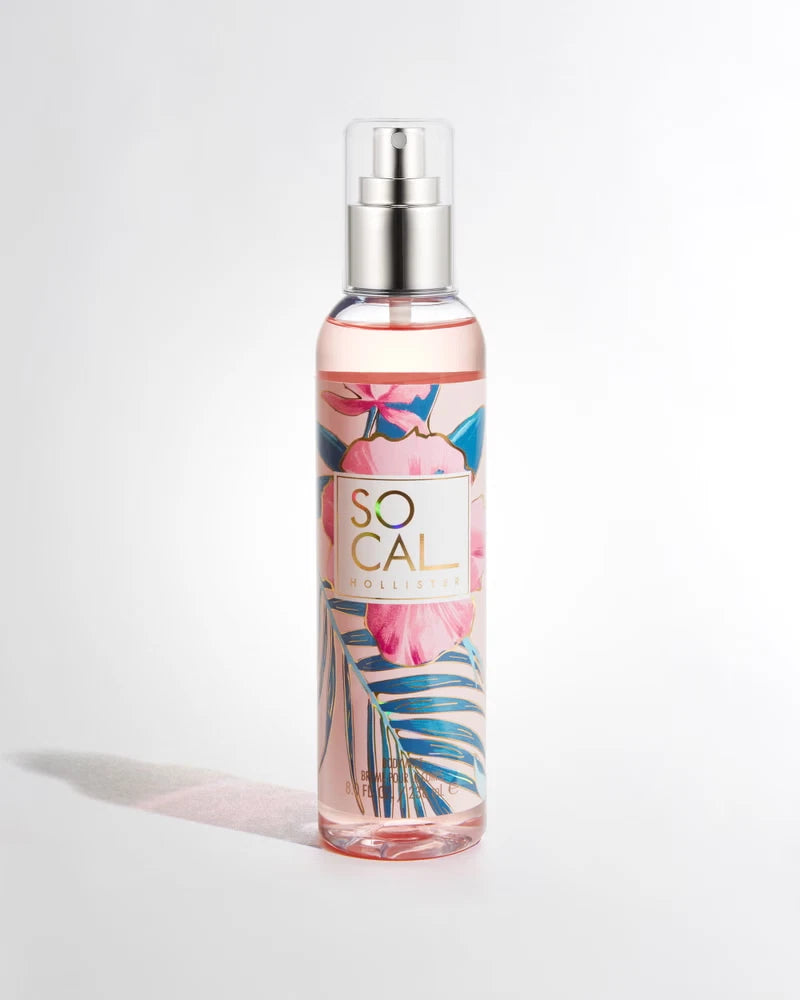 Hollister SoCal Body Mist Spray for Women 8 oz New In Box SEALED EDP