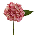 Nearly Natural 12" Hydrangea Artificial Flower (Set of 12) in Pink Hydrangea