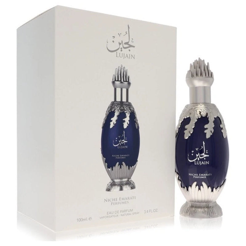 Niche Emarati Lujain by Lattafa Eau De Parfum Spray (Unisex) 3.4 oz (Women) EDP