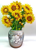 ORIGAMI POP CARDS Golden Sunflower 3D Pop Up Flower Bouquet Happy Engagement 3D Sunflower