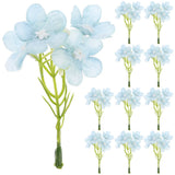20pcs Fake Hydrangea Picks Vivid Hydrangea Picks Artificial Flowers Picks Hydrangea