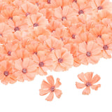 50pcs Artificial Daisies Flower Heads,1.8" Silk Fake Daisies Heads, Orange Daisies