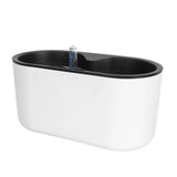 Automatic Absorption Plastic Flower Pot with Water Level Gauge for Home Garden Garden Plants
