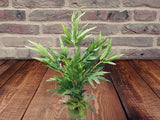 Artificial Mini Bamboo plant, silk flower arrangements Green Plant