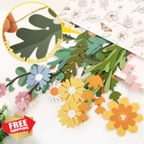 Daisy Flower Banner Wildflower Groovy Garland Baby Shower Decor Daisies